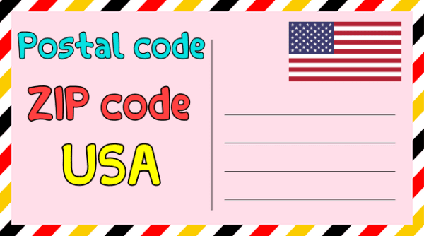 الرمز البريدي لامريكا ️ Postal code ZIP code USA