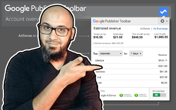 حماية حسابك ادسنس من النقرات الغير شرعية ومراقبة ارباحك اليومية بنقرة واحدة