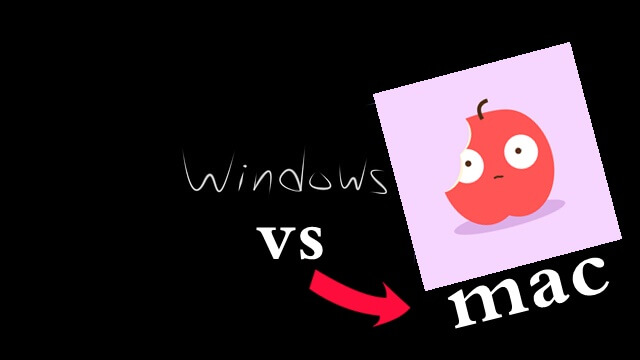 خمس أسباب تجعل الويندوز عليه طلب اكثر من نظام الماك