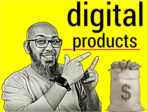 ما هي المنتجات الرقمية مع كيفية ربح منها ازيد من 500$ شهرياً