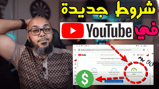 شروط جديدة للربح من اليوتيوب 2025   شروط تفعيل الربح على اليوتيوب قبل طلب المراجعة